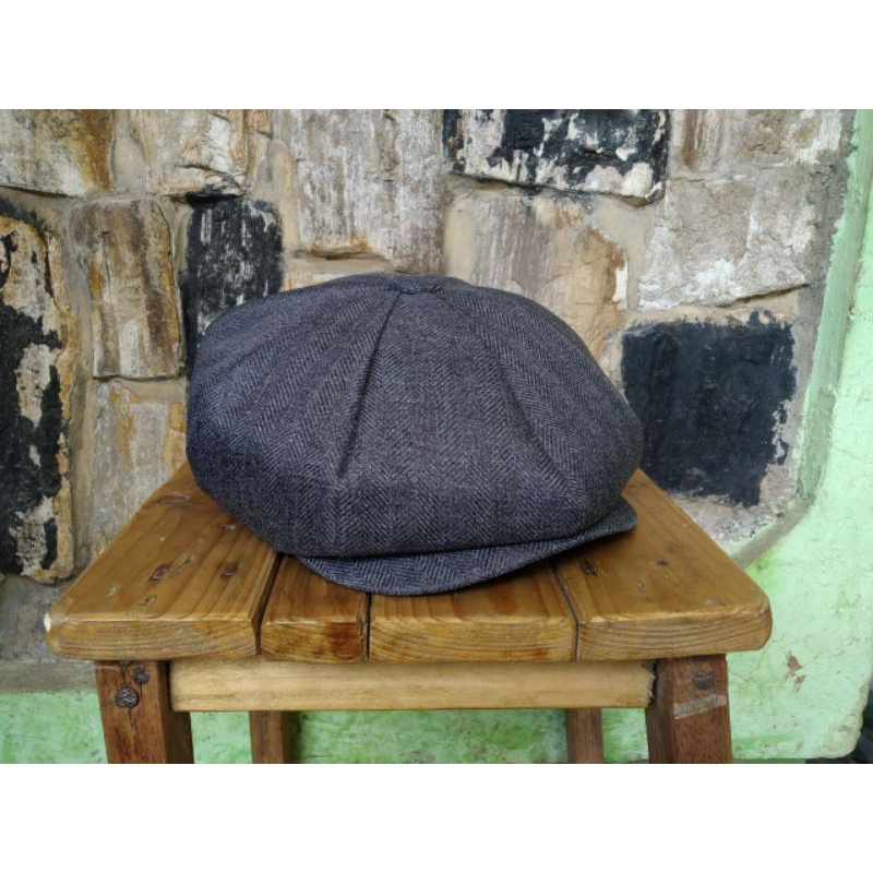 Topi Newsboy Cap/Topi Copet/Topi Mafia/Peaky Blinders/Topi Pria