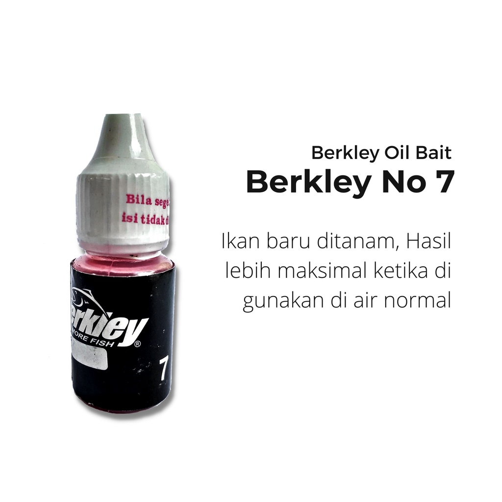 Essen Ikan Mas Berkley Oil Bait No 7 - Untuk Air Normal dan Ikan Baru Ditanam dibawah 1kg