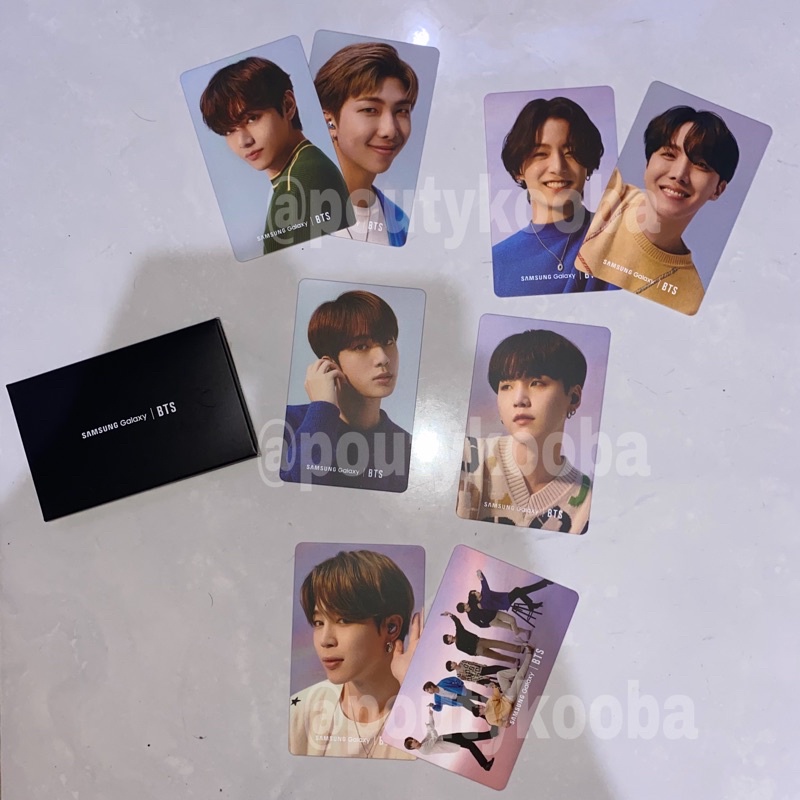 Photocard Samsung BTS