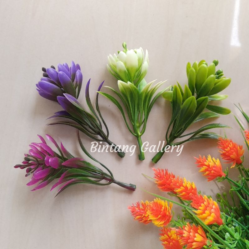 RUMPUT BUNGA PINUS ARTIFICIAL