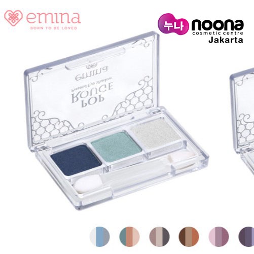 EMINA POP ROUGE PRESSED EYE SHADOW 3.3GR -NJ