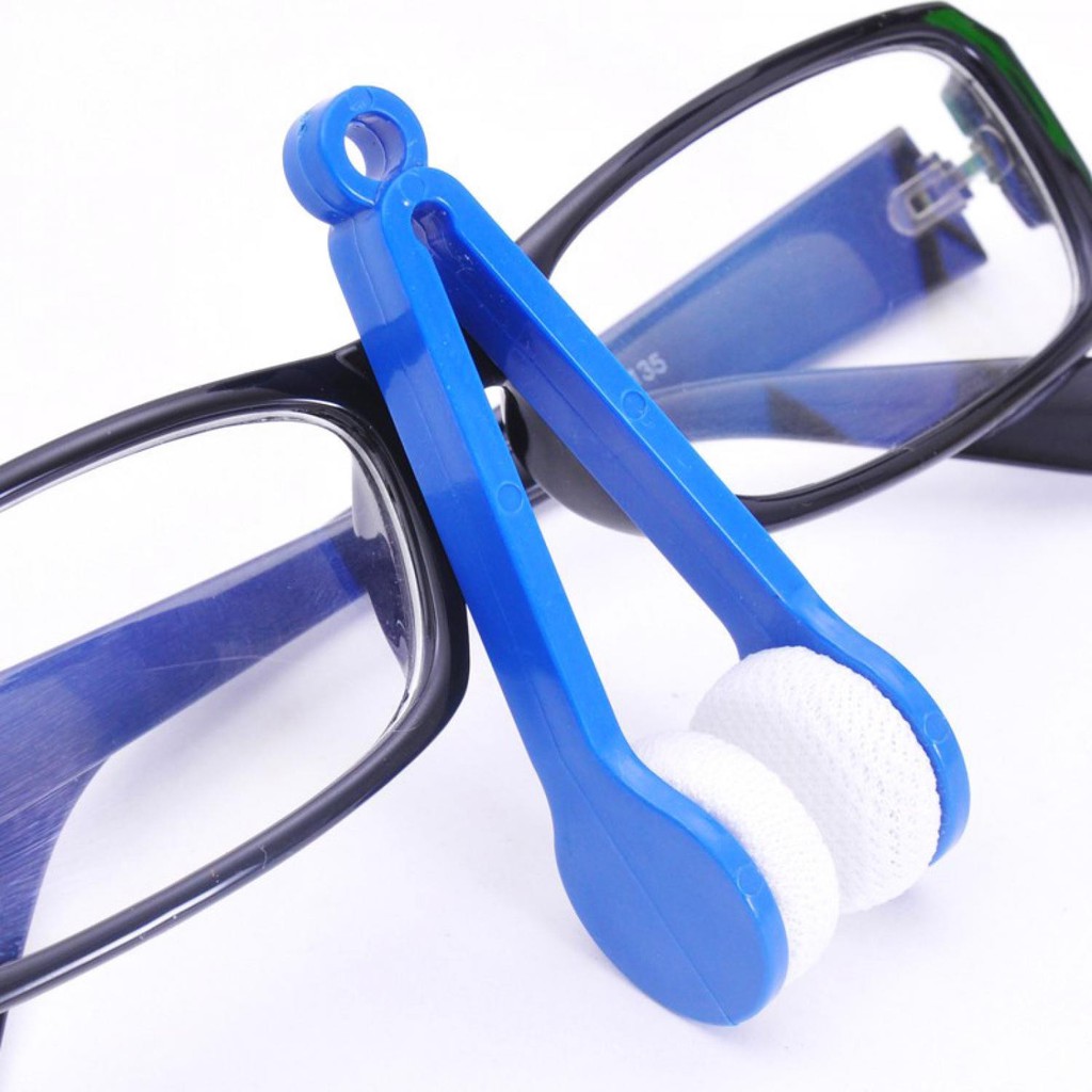 Pembersih Kacamata Murah Microfiber Glasses Wiper Alat Bersih Kaca Mata Portable