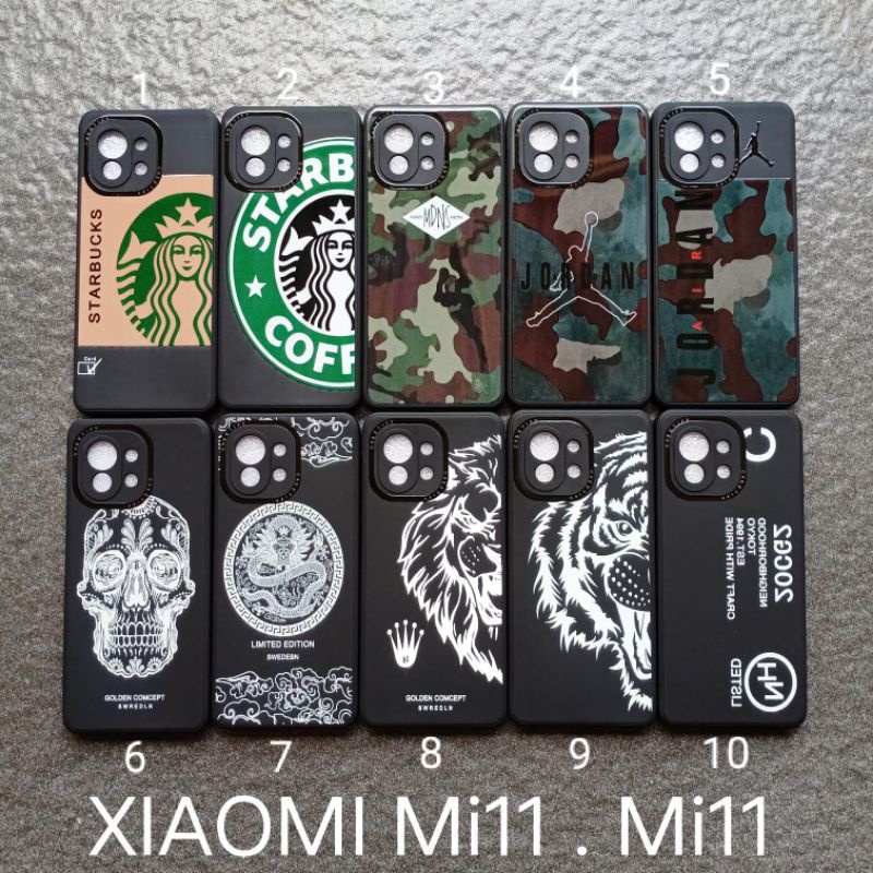 Case gambar Xiaomi Mi11 . Mi 11 motif cowok soft case softcase softshell silikon cover casing kesing housing