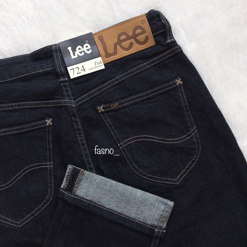ORIGINAL Lee 724 ZED "STRETCH Denim Rinse. Dark Indigo