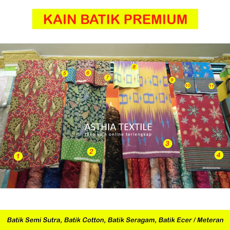 Kain Batik Keris Semi Sutra Elegan Dan Halus Shopee Indonesia