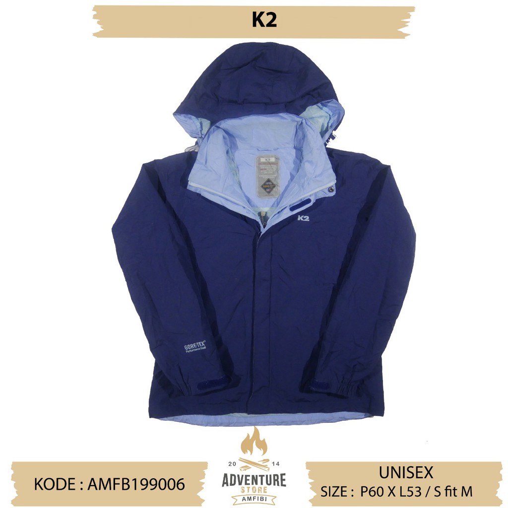 K2 GORETEX Jaket Gunung Outdoor Waterproof Windproof AMFB199006