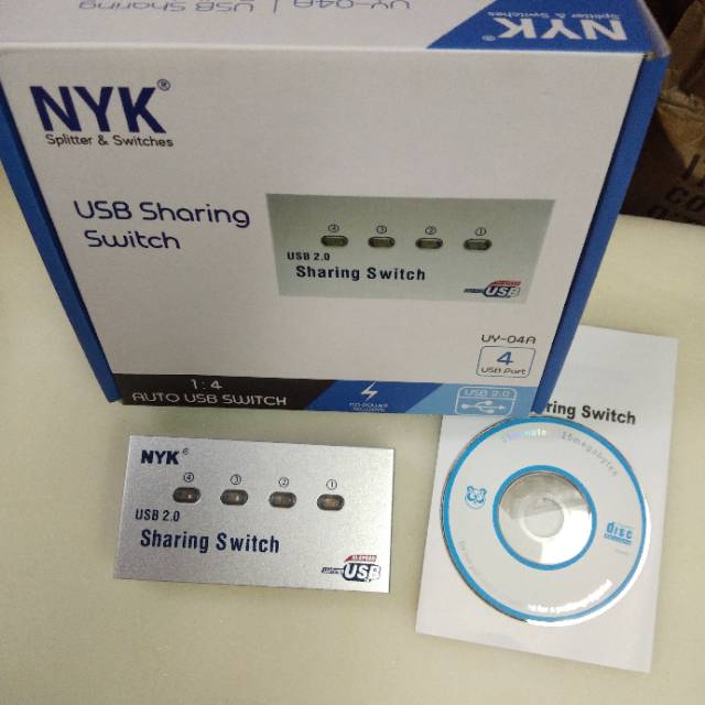 NYK Auto Switch Printer 4Port 1-4