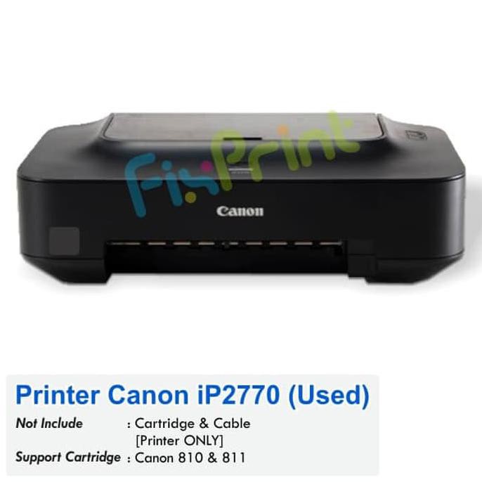 PRINTER BEKAS CANON 2770 IP2770 MURAH ORIGINAL