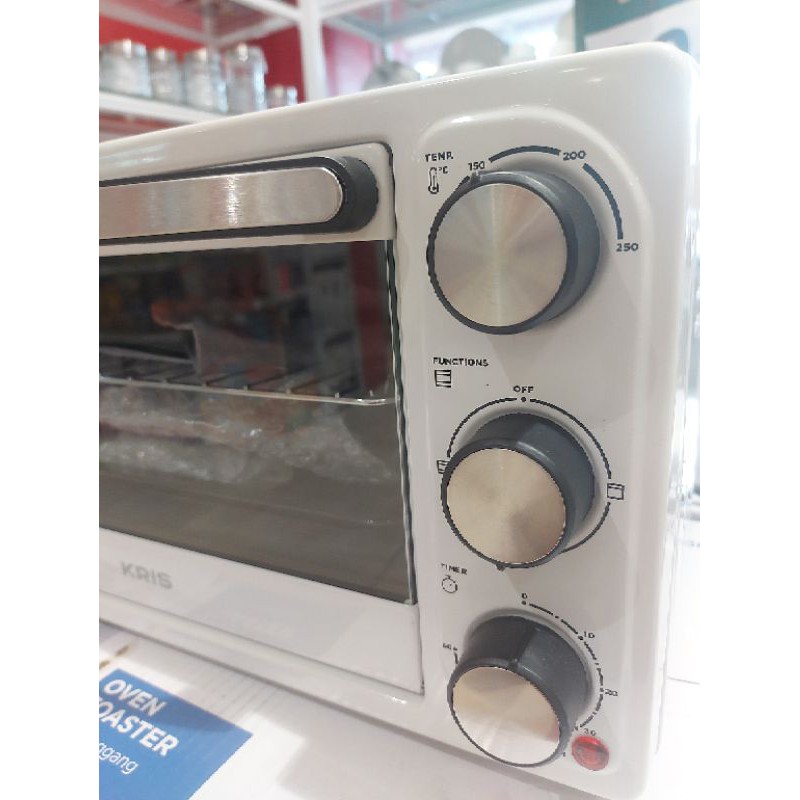 OVEN TOASTER 16 L WHITE / PEMANGGANG KUE LISTRIK / KRIS OVEN LISTRIK