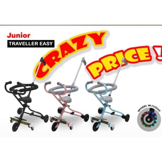 Stroller Traveller easy HY 8850 junior - stroller murah - stroller ringan - stroller anak