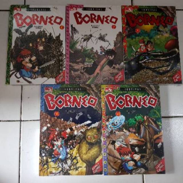 Buku Survival Borneo (baru & segel)