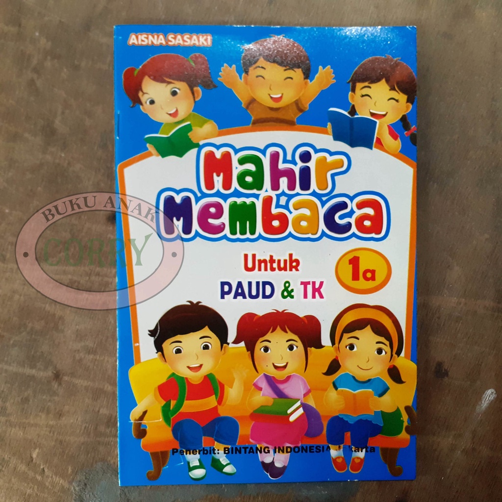 Jual Buku Belajar Anak Mahir Membaca PAUD TK 1A Gambar Vokal Edukasi ...