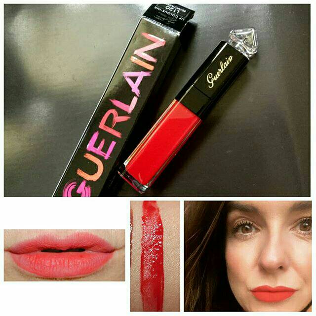NEW GUERLAIN LA PETIT ROBE NOIRE LIP COLOUR INK LIQUID LIPSTICK ORIGINAL FULL SIZE