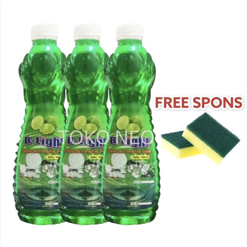 Jual [ PALING VIRAL ] 1 Pcs Sabun Cuci Piring Blight 450ml Murah Harga ...