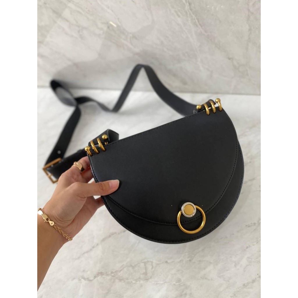 [7.7 Boombastis Sale⚡] - TAS WANITA CK CK725 PENGUNCI CINCIN SADDLE BAG PREMIUM IMPORT