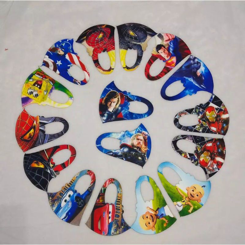 TOKOMURAHONLINE MASKER SCUBA MOTIF ANAK COWOK