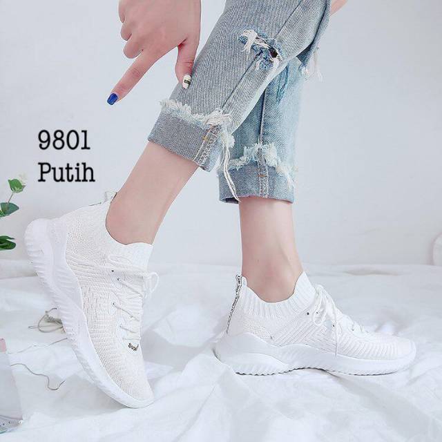 Sepatu Sneaker wanita impor Korea Trendy#9801