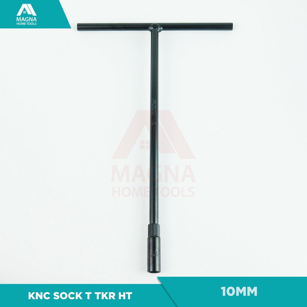 KUNCI SOCK T TEKIRO HITAM 10MM [ASLI]
