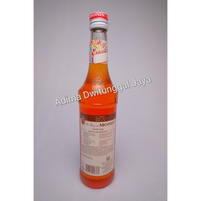 Monin Peach Syrup / Sirup Monin Peach 700ml