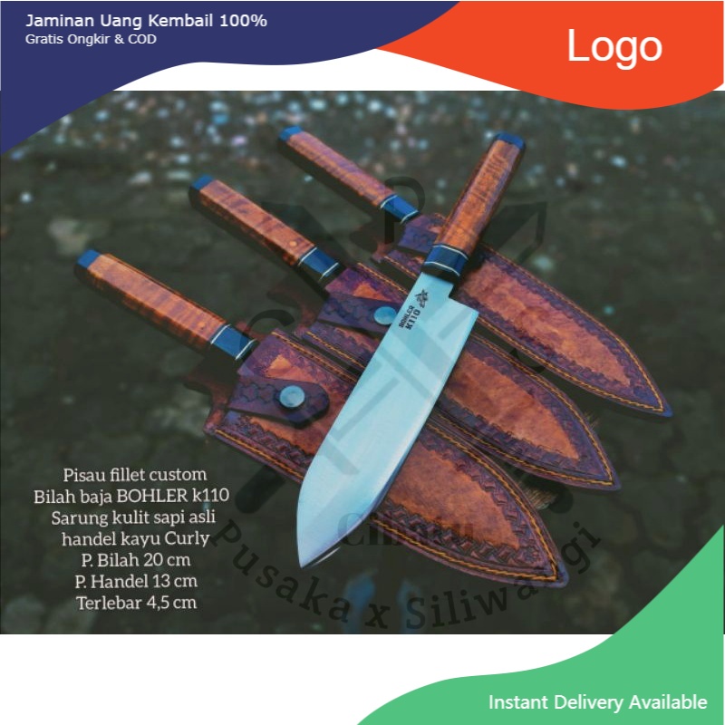 Pisau Dapur Super BOHLER K110 (JERMAN)