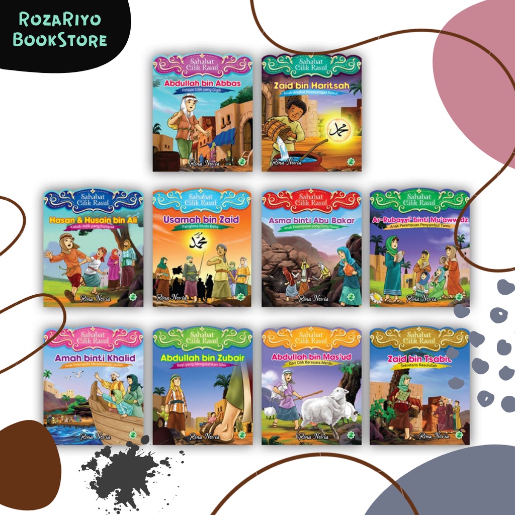 Buku Cerita Anak Islami - Seri Sahabat Cilik Rasul - Cerita Bergambar (Cergam)