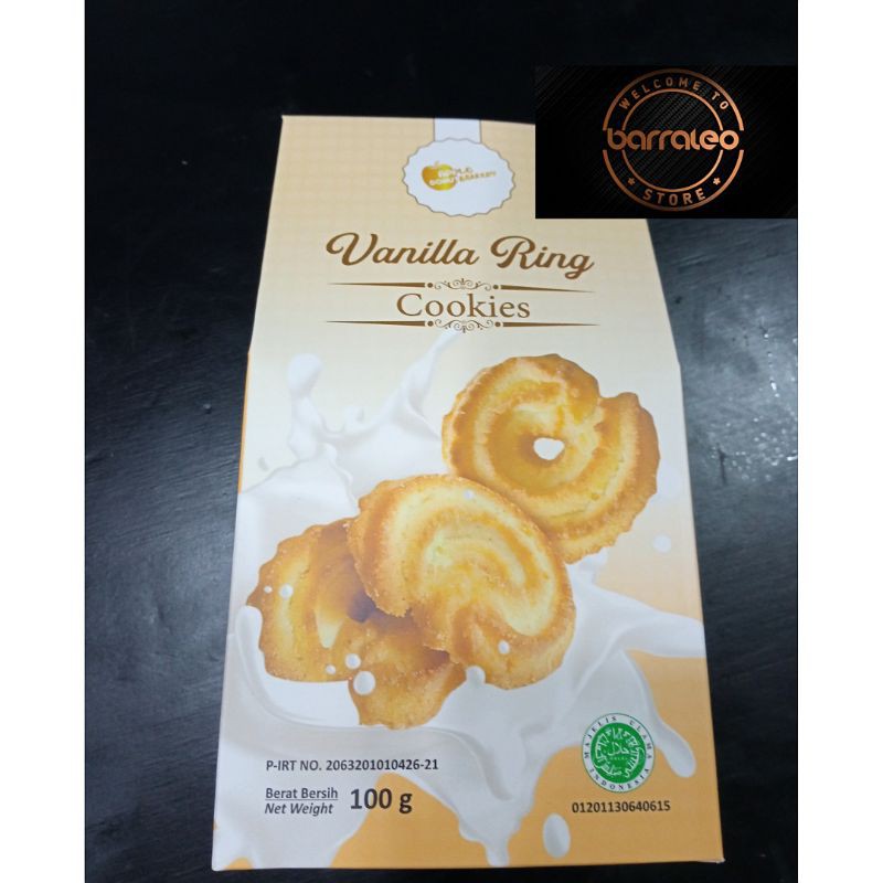 

Cookies vanilla ring 100gr