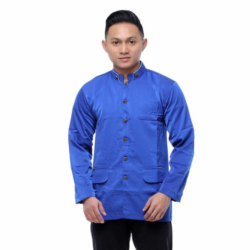 Jasko Polos Putih Hitam Biru Ijo Abu M L XL XXL