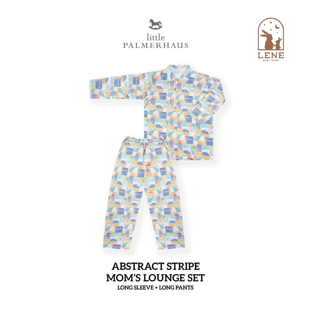 Mom's Lounge Wear Set Long by Little Palmerhaus (Setelan Ibu Panjang)