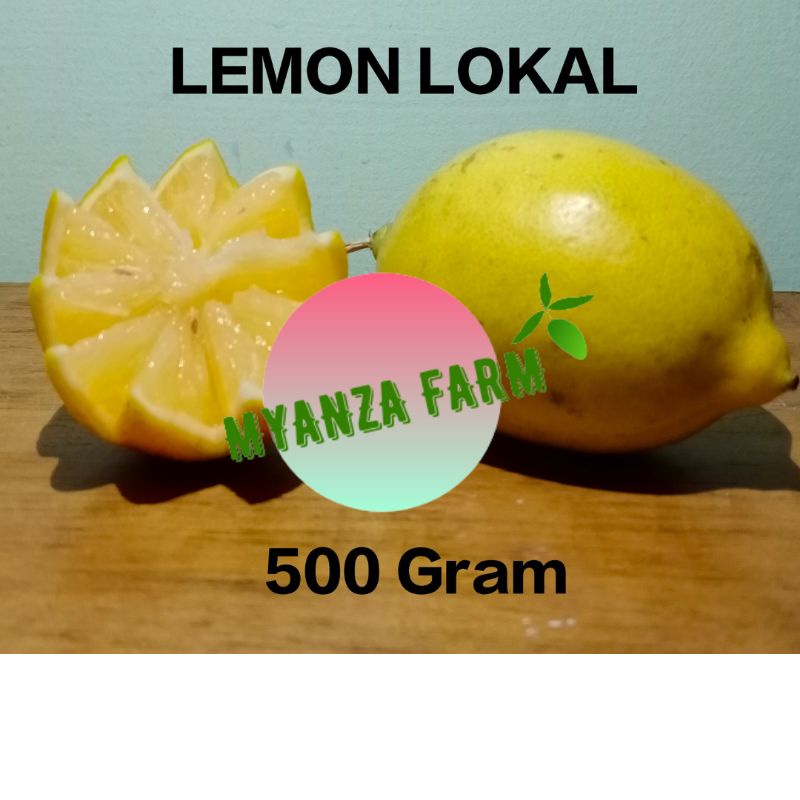 

JERUK LEMON LOKAL MURAH - 500 Gr