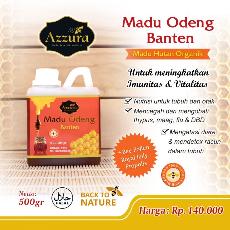 

Madu Azzura Odeng Banten 500 Gram