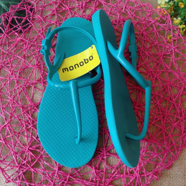 Monobo Bubble Plain - Sepatu Sandal Wanita Ori Thailand