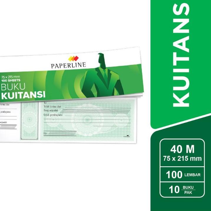 

【Obral】 Buku Kwitansi Kecil Paperline ( 10 buku ) Ready Stok/5.5 STOK READY/HARGA GROSIR >>/STAR BRANDS/Original