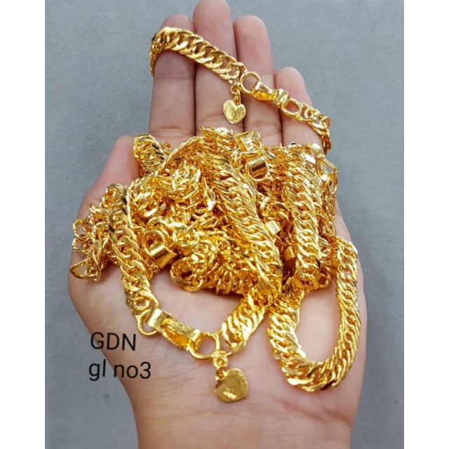 gelang golden 24k sisik
