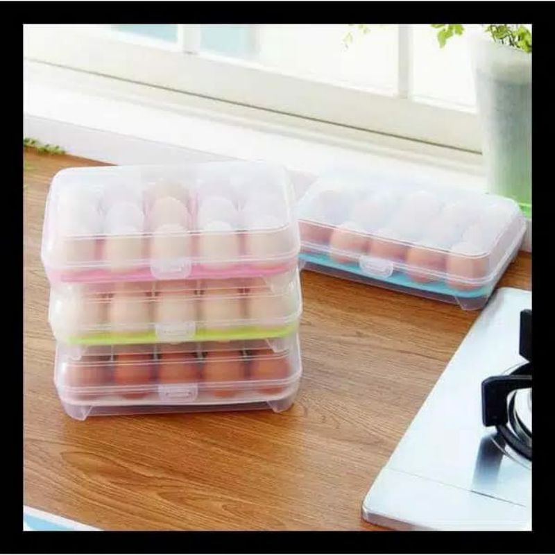 box telur kotak  telur ayam  telur bebek organize dapur
