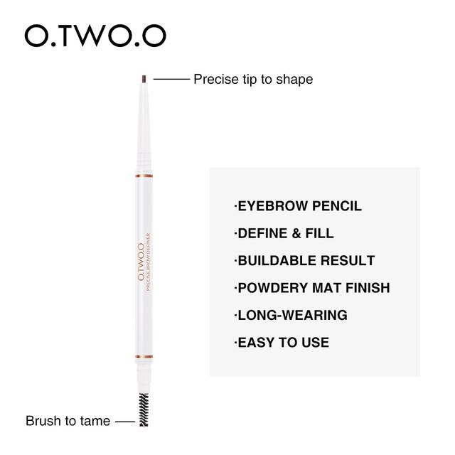 (READY &amp; ORI) O.TWO.O OTWOO Double Head Precise Eyebrow Pen Definer Long Lasting 9991 Eyebrow Pen