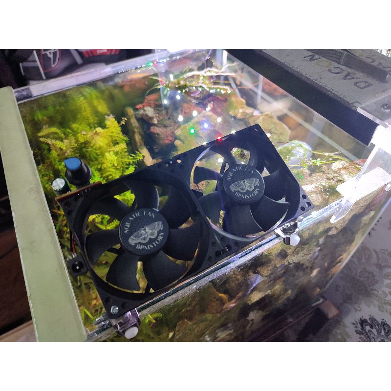 Kipas Aquascape High Speed Tornado 8cm / Kipas Aquarium Air Laut Tornado