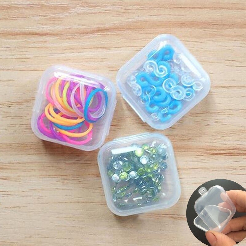 Mini Box Storage - Kotak Simpan Obat Perhiasan Earphone - Serbaguna