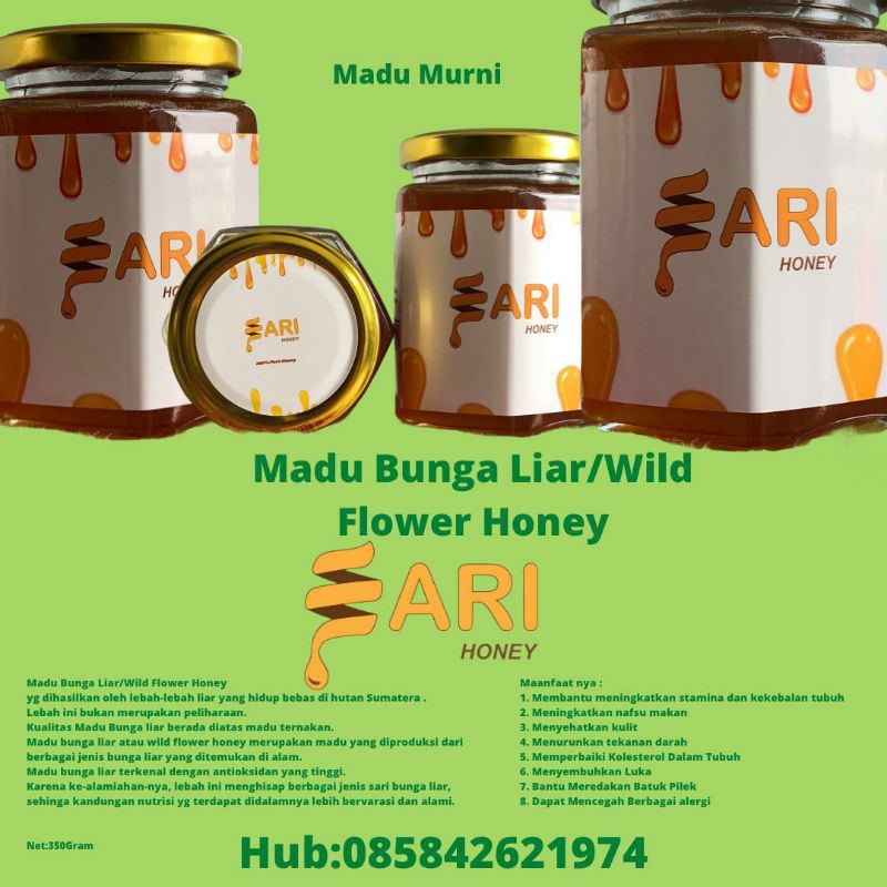 

madu hutan asli