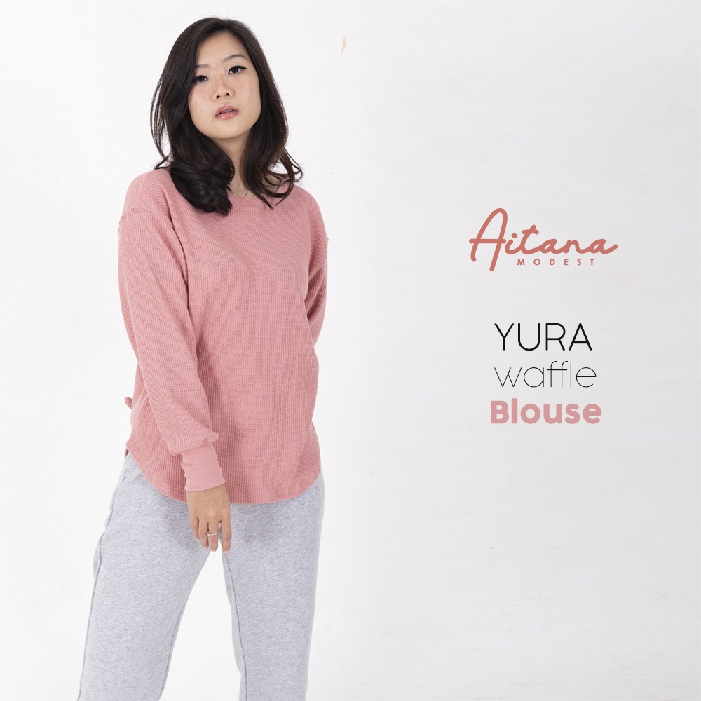 Aitana YURA Waffle Series Blouse