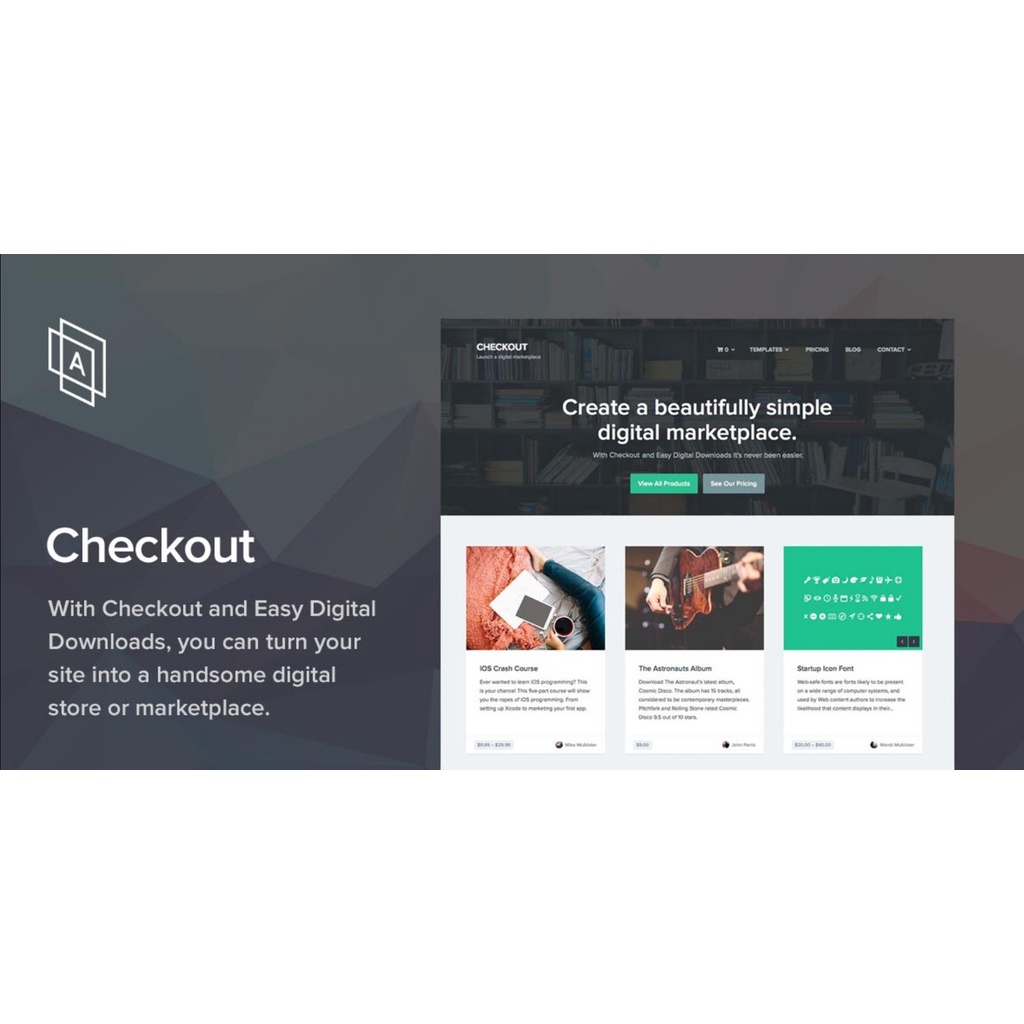 Array Themes Checkout WordPress Theme - GPL