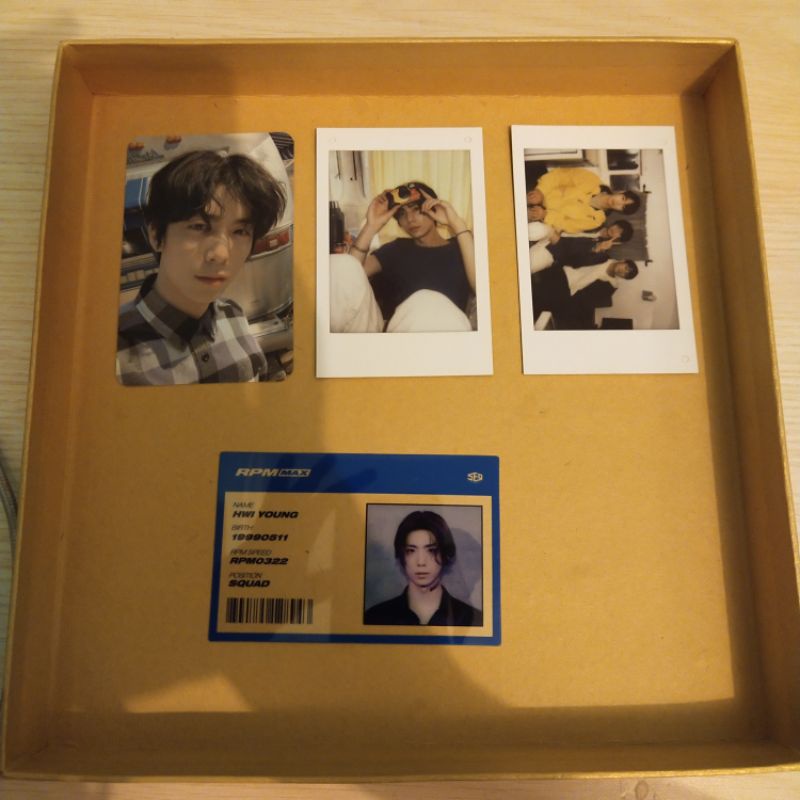 SF9 Hwiyoung L'amitie, RPM Photocard
