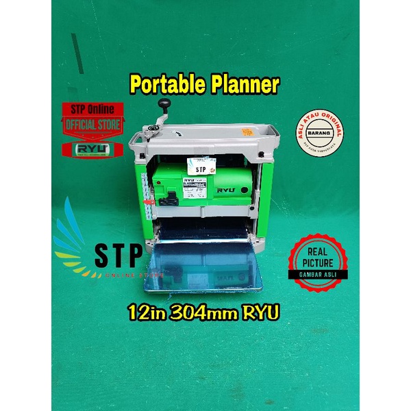 MESIN SERUT KAYU DUDUK RYU RPP 12 PORTABLE PLANNER 304 MM KETAM