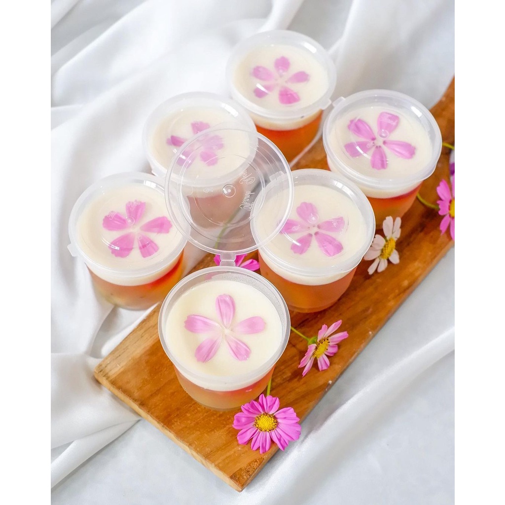 

Mini Floral Pudding
