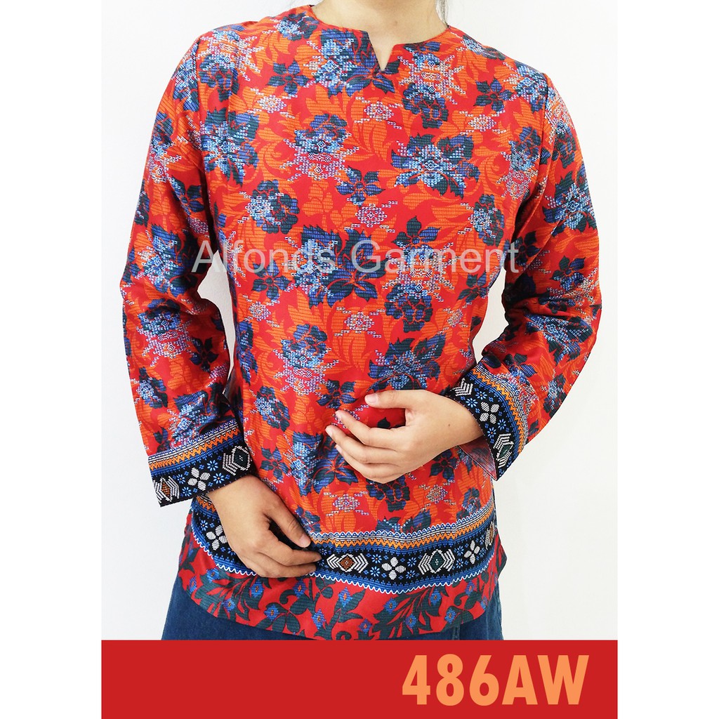 Blouse Batik Wanita, Batik Keraton 486AW