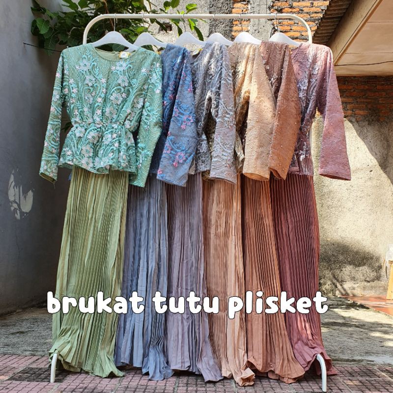 Gamis Brukat Pesta Busui NAJWA SHERMINA muslimah dress