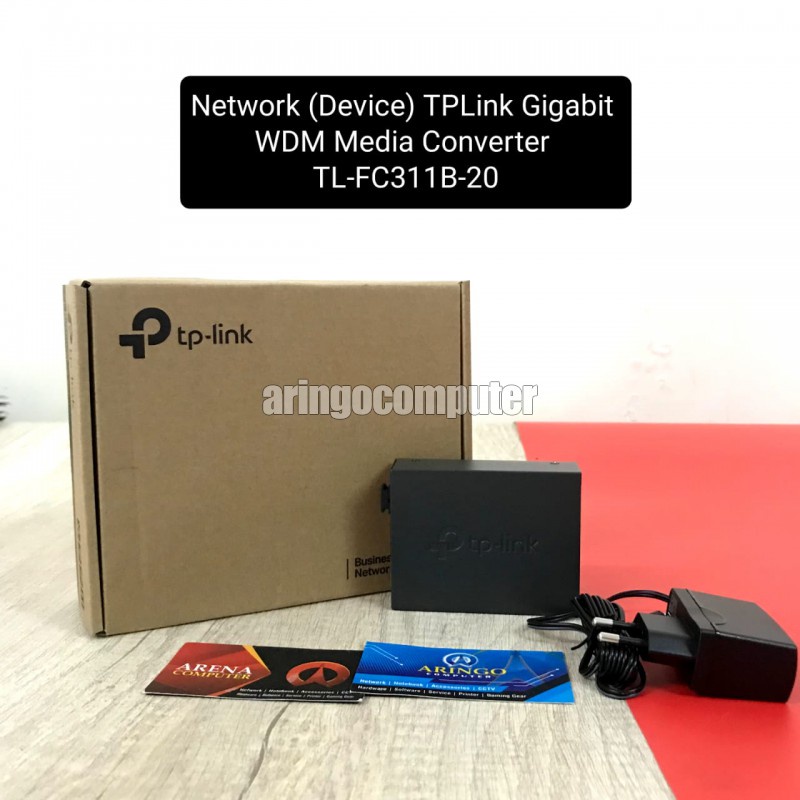 Network (Device) TPLink Gigabit WDM Media Converter TL-FC311B-20