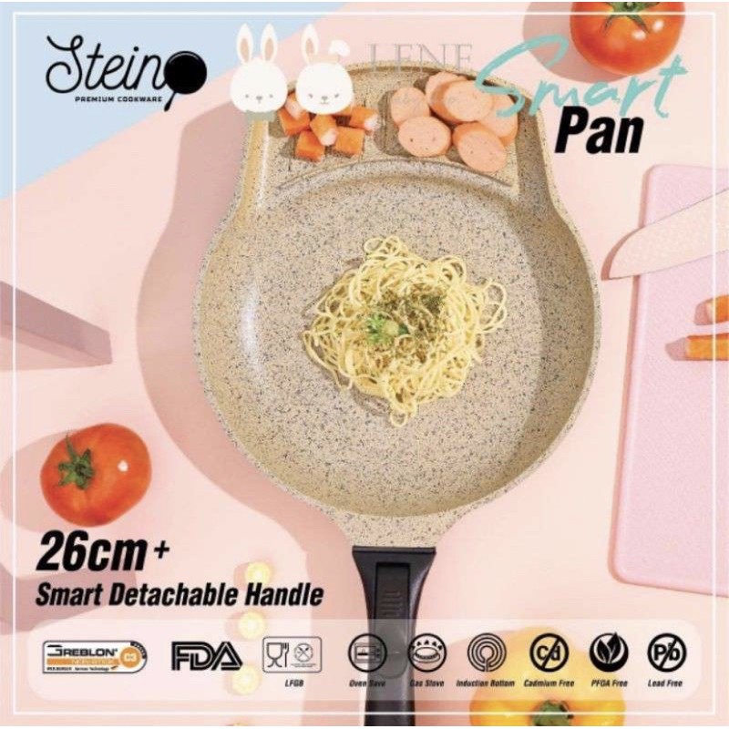 STEIN COOKWARE SMART PAN WITH GRILL / PENIRIS [26CM] - ORIGINAL