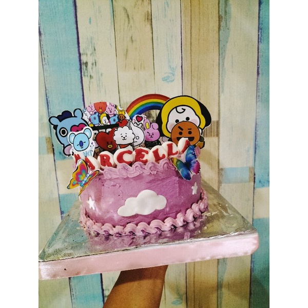 

kue ultah tema BT21