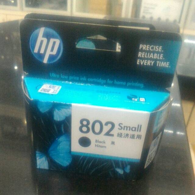 HP 802 Black Small Original Ink Cartridge