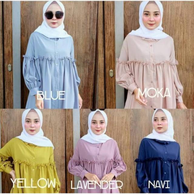 Ruffle tunik
